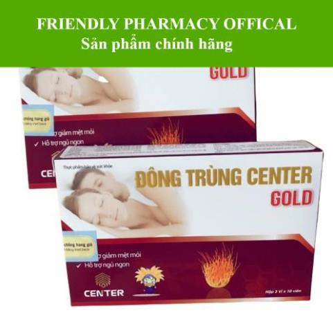 ĐÔNG TRÙNG CENTER GOLD – Hỗ trợ bồi bổ sức khỏe, ăn ngon ngủ tốt, tăng đề kháng (30 viên)