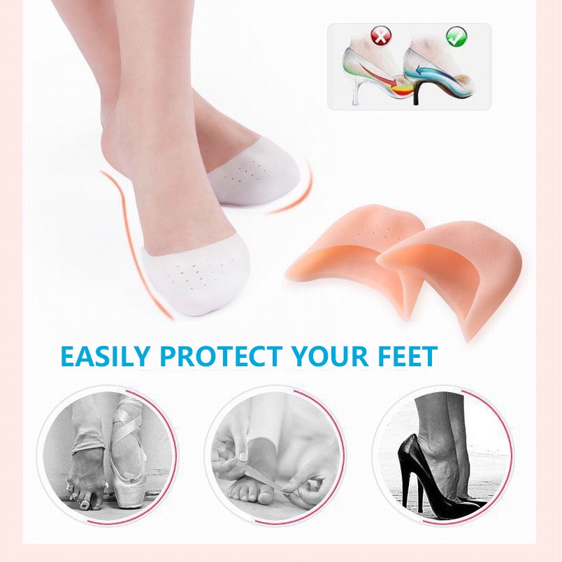 Miếng Silicone Bảo Vệ Ngón Chân Khi Múa Ba Lê