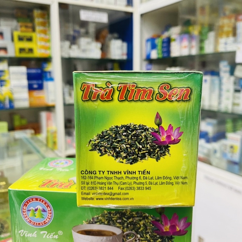 ✅ [Chính Hãng] Trà Tim Sen LOTUS TEA ( hộp 20 gói ) hàng công ty VĨNH TIẾN