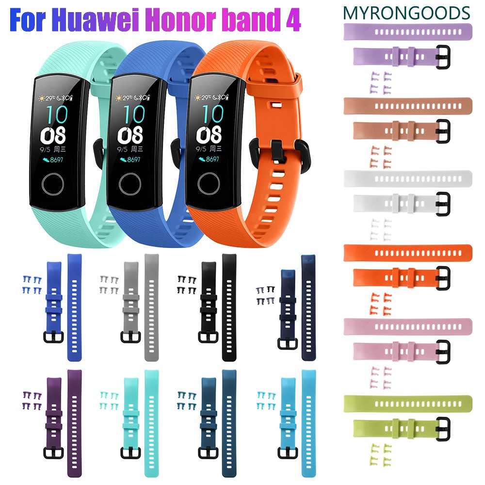 Dây đeo silicon cho đồng hồ thông minh Huawei Honor Band 4