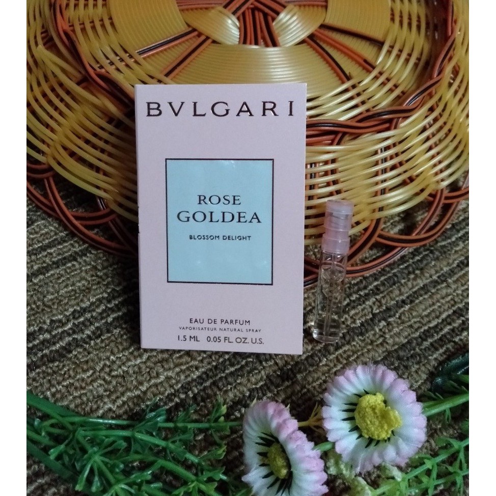 Sỉ 1 ống Nước hoa Vial nữ BVL Rose Goldea Blossom Delight chai 1.5ml