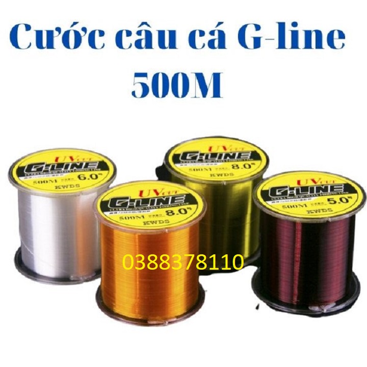 Dây Cước Câu Cá G – Line 500m Siêu Bền