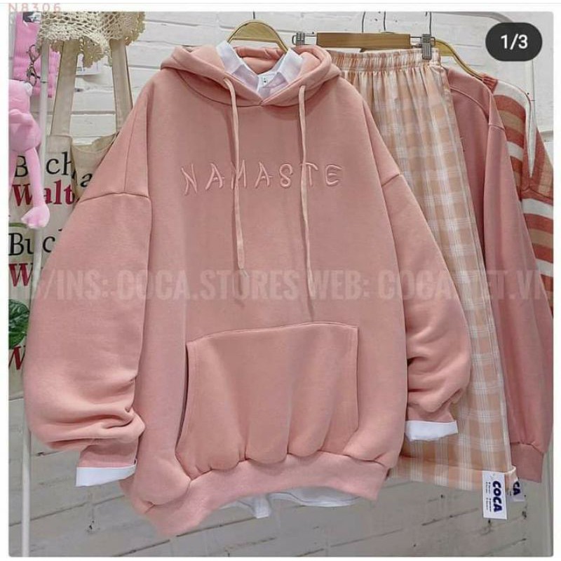 [SIÊU HÓT] Áo Hoodie Nỉ Form Rộng Tay Phồng - Áo Nỉ Túi Bụng (Ảnh Thật)