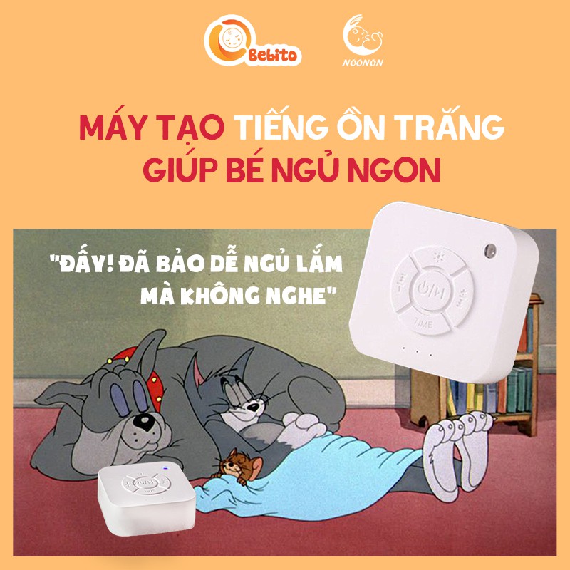 Máy Tạo Tiếng Ồn Trắng, Whitenoise Giúp Bé Ngủ Ngon, Dùng Hiệu Quả Nhất Cùng Quấn Chũn Nhộng Chũn