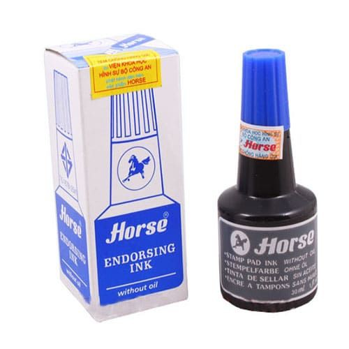 Mực Đóng Dấu Horse Stamp pad ink