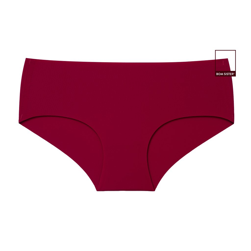 [Mã FAMALLT5 giảm 15% đơn 150k] Combo 3 quần lót su đúc lưng vừa cắt viền màu trơn đáy ép BOM SISTER CBQ40272 | BigBuy360 - bigbuy360.vn
