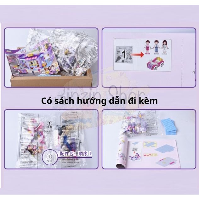 Lego tiệm bánh Công chúa 353 chi tiết