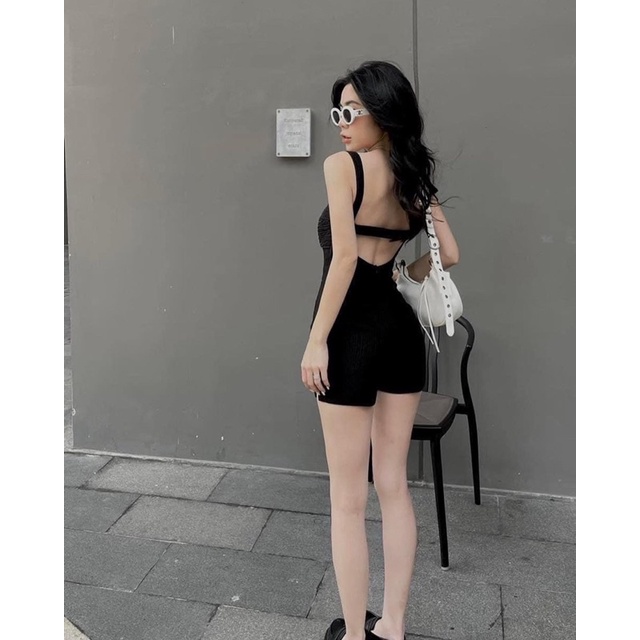 Bộ liền thân dây hở lưng - Bohome