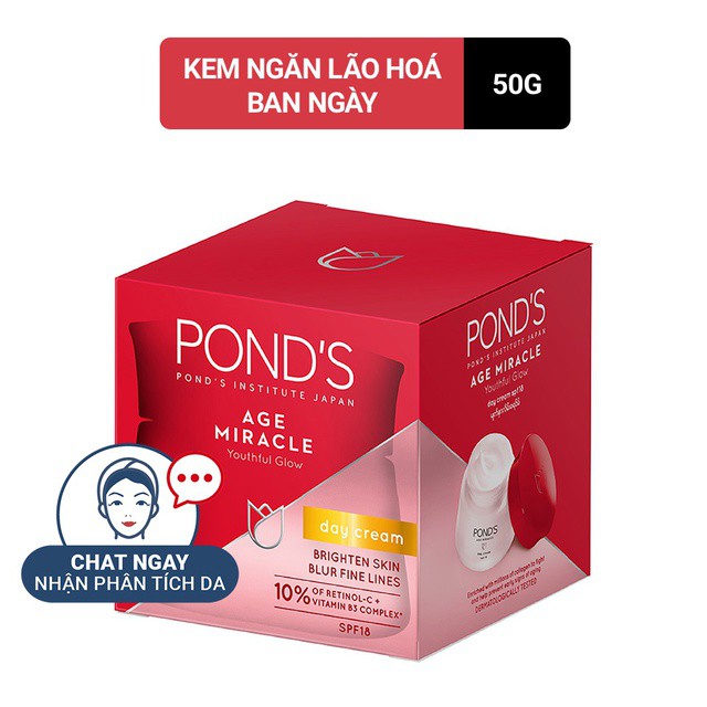 Kem Pond'd Chống Lão Hóa Ban Ngày hũ 50g