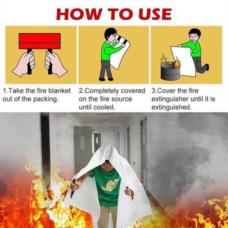 Chăn dập lửa, chăn chống cháy Fire Blanket