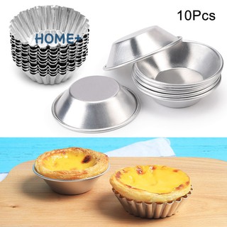 Bộ 10 khuôn làm bánh trứng bằng hợp kim nhôm