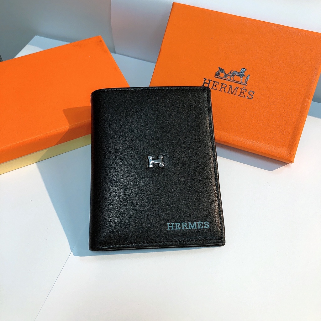 Ví Nam HM fullbox Da Bò Cao Cấp Kiểu Dáng thời Trang Trẻ Trung