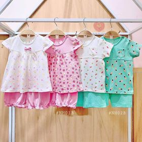 Bộ cộc tay bé trai, bé gái Lullaby