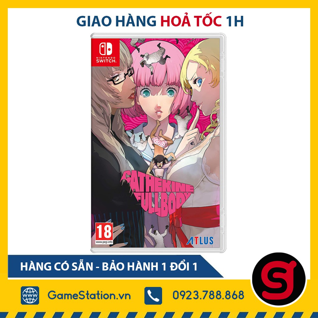 Game Catherine Full Body - Cho Máy Nintendo Switch
