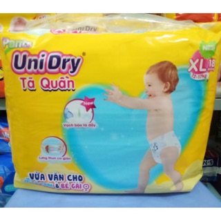 Tã quần unidry m22/l20/xl18/xxl16