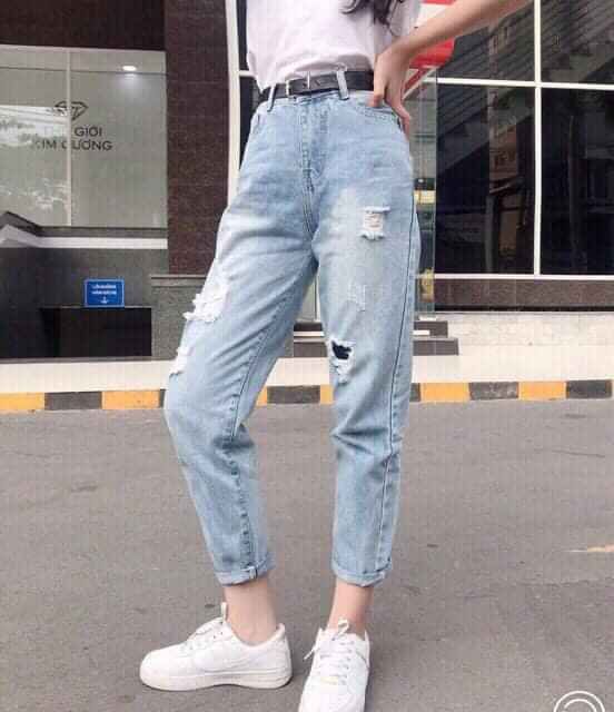 QUẦN BAGY BÒ RÁCH HÀNG SUẤT SIÊU HÓT HÍT. HÀNG SIÊU RẺ SIÊU ĐẸP SIÊU XINH LUÔN Ạ. HANG BAO ĐẸP BAO CHUẨN
