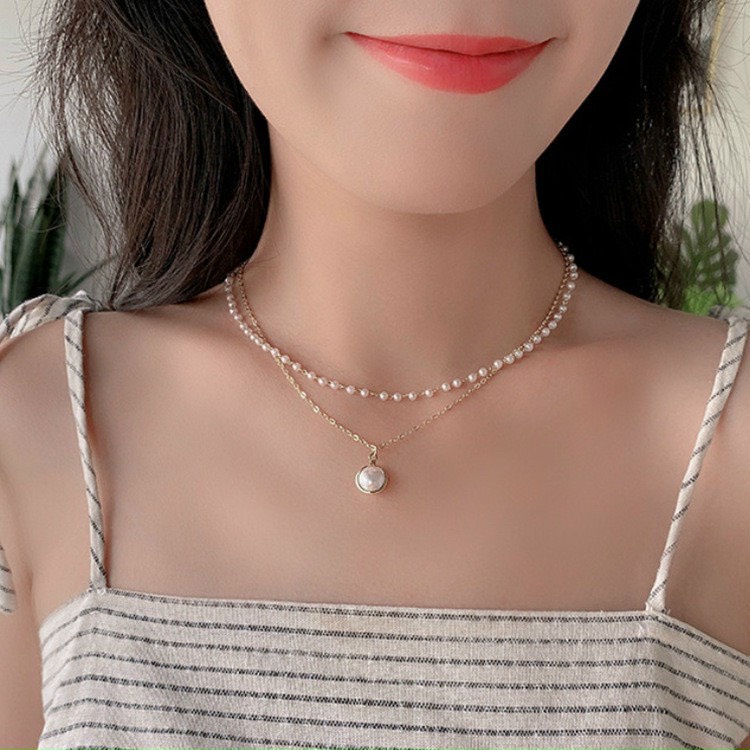 SET dây chuyền thời trang nữ cườm DCW444