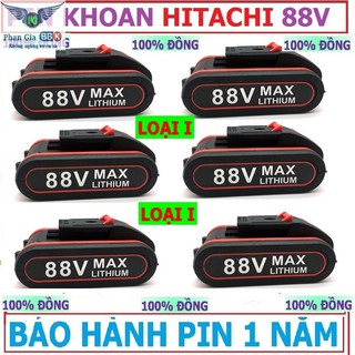 PIN LI-ION HITACHI 88V, DÙNG CHO THÂN MÁY HITACHI- CHUẨN 5 SELL