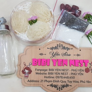 tổ yến sơ chế giá rẻ 💖 FREESHIP 💖 Nhập [YS10] giảm ngay 10k 💖 Yến sơ chế BIBI 25gam Combo 2