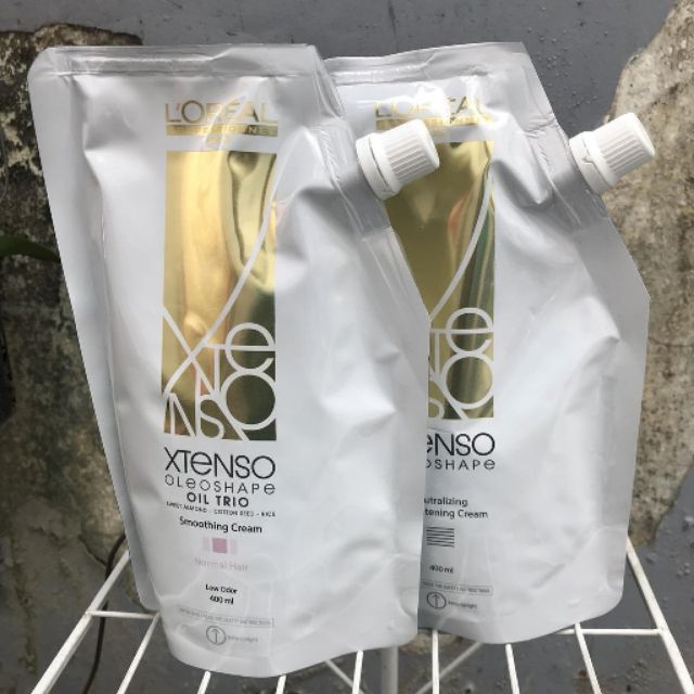 CẶP KEM UỐN - DUỖI LOREAL 400ml x 2