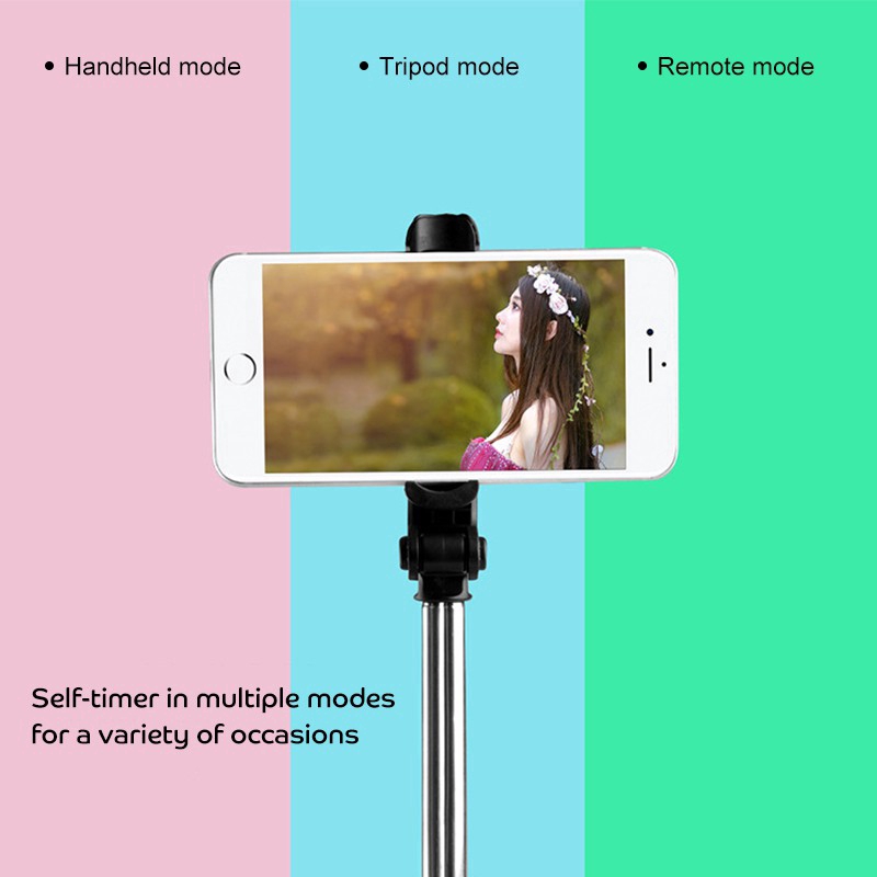 Gậy hỗ trợ chụp hình selfie từ xa kết nối bluetooth dành cho iphone samsung | BigBuy360 - bigbuy360.vn