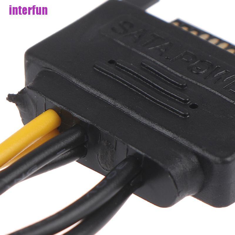 Cáp Chuyển Đổi Nguồn Sata Sang 6 Pin Pci-E Chuyên Dụng
