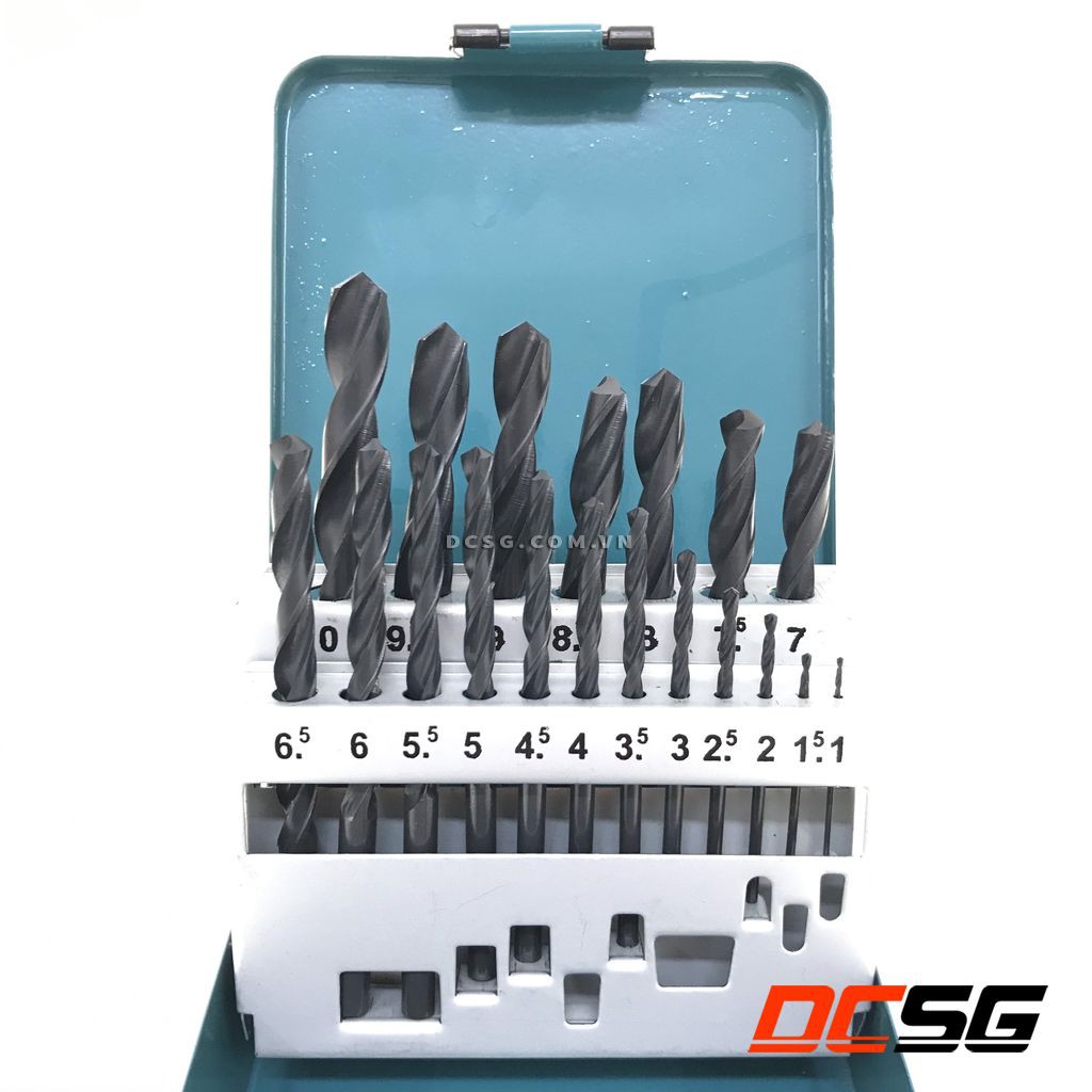 Bộ 19 mũi khoan kim loại HSS-R Makita D-54081| DCSG
