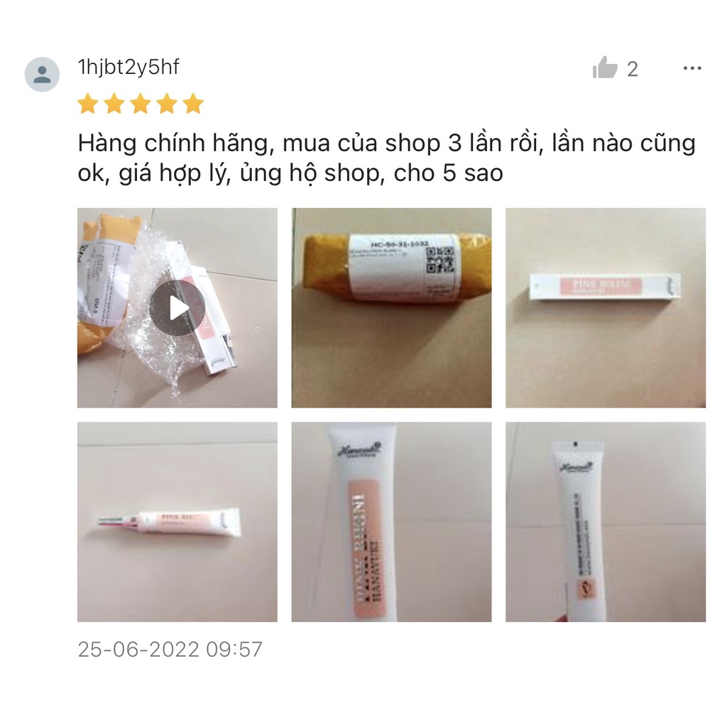 KEM LÀM HỒNG PINK BIKINI HANAYUKI 30GR