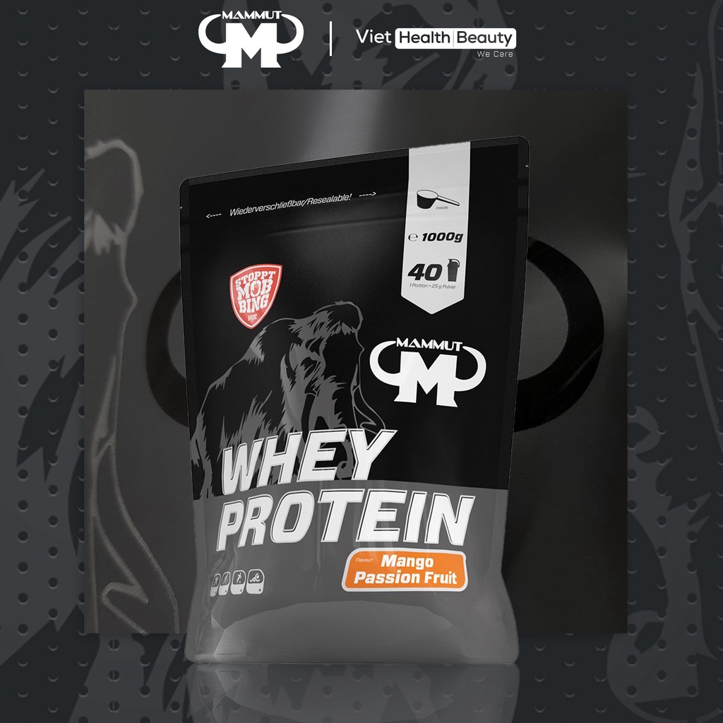 Whey Protein TĂNG CƠ - Mammut Nutrition TĂNG CƠ GIẢM MỠ Protein Cookies 1Kg