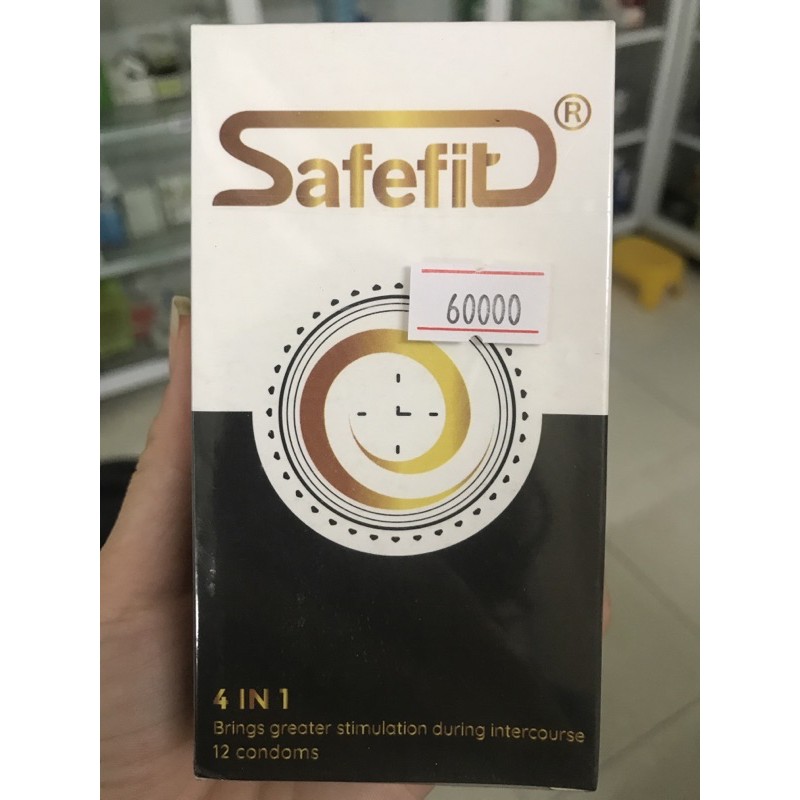 Bao cao su safefit 4in1