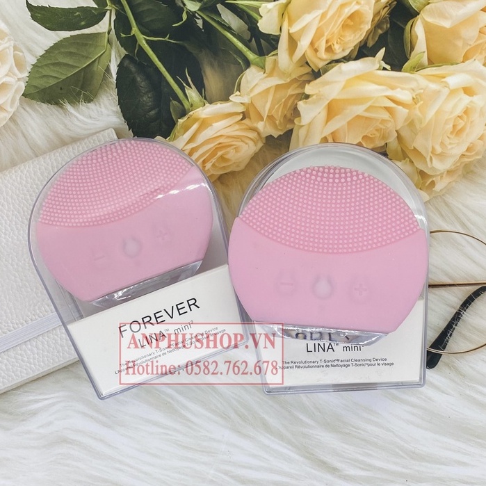 Máy rửa mặt Forever Lina Mini 2, Máy rửa mặt massage - Sản phẩm chính hãng