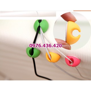 Combo 06 nút giữ dây điện dễ thương