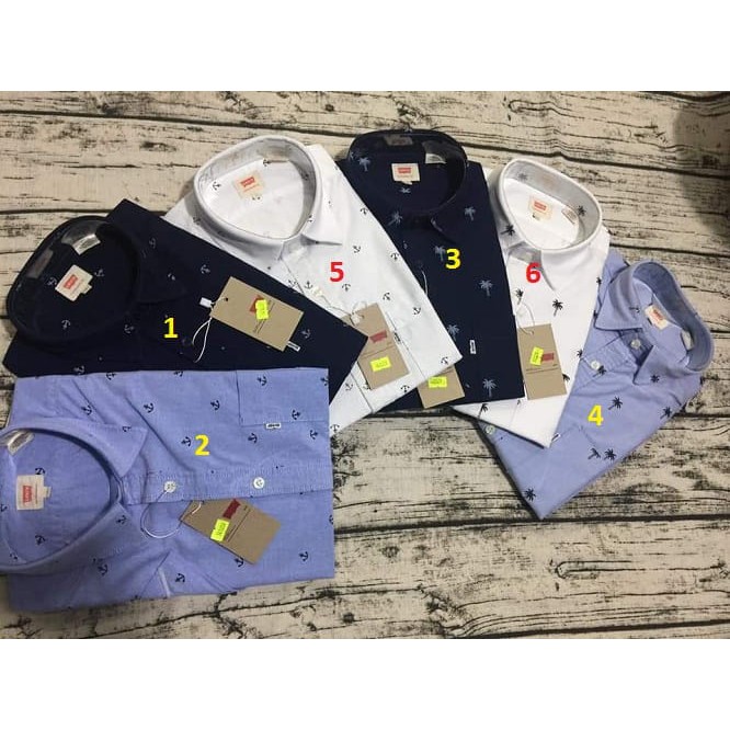 ÁO SƠ MI NAM HỌA TIẾT MỎ NEO | BigBuy360 - bigbuy360.vn