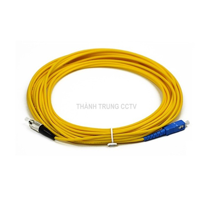 Dây nhảy quang single mode SC-FC simplex 15 mét