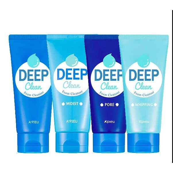 Sữa rửa mặt Apieu Deep Clean Foam Cleanser 130ml các loại