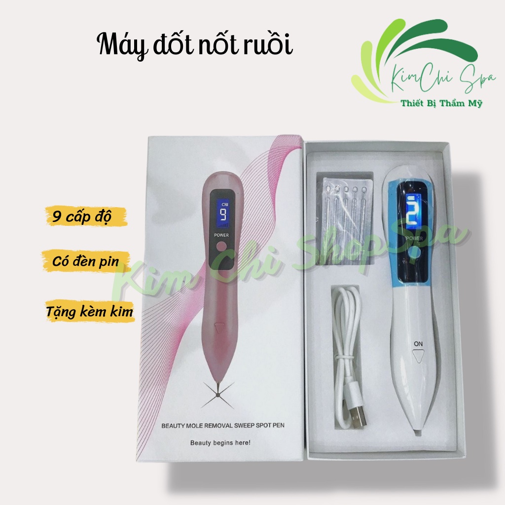 Máy bắn nốt ruồi, mụn thịt, tàn nhang 9 cấp độ