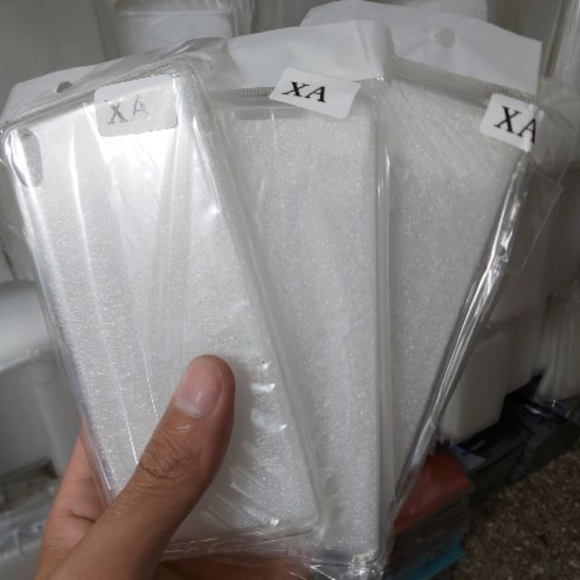 Bộ 3 ốp dẻo silicon cho sony XA dual