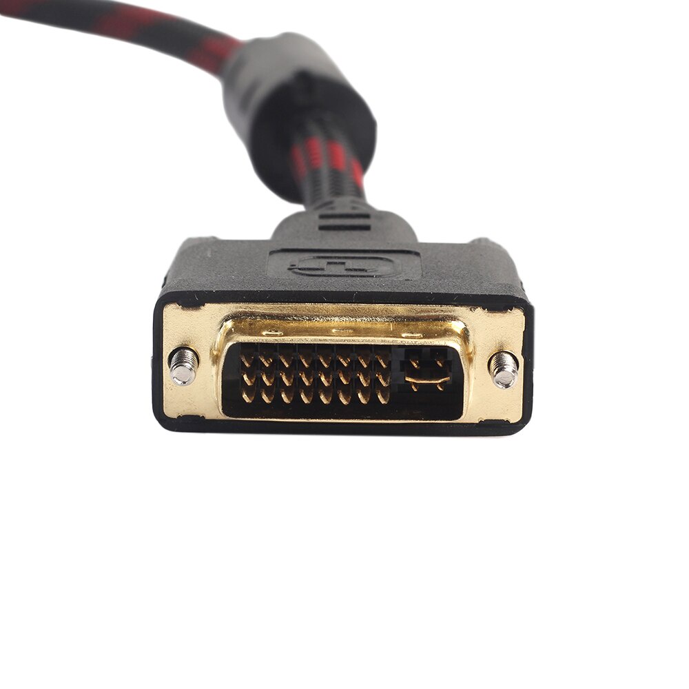 Cáp Chuyển Đổi DVI 24+5 Sang VGA Bọc Lưới Chống Nhiễu Dài 1,5m