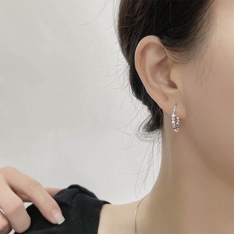 1 cặp - Bông tai lấp lánh cách điệu