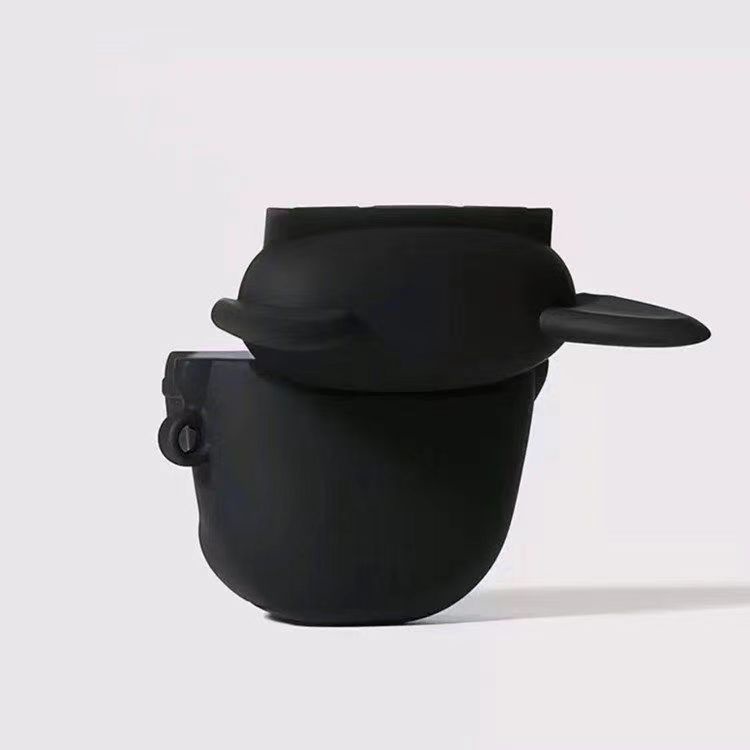 Vỏ Bảo Vệ Hộp Sạc Tai Nghe Bluetooth AirPods 1 2 pro 3 2021 gen3 Bằng Silicon TPU Mềm Hình Chó Bull Phong Cách Hip hop Chống Thất Lạc