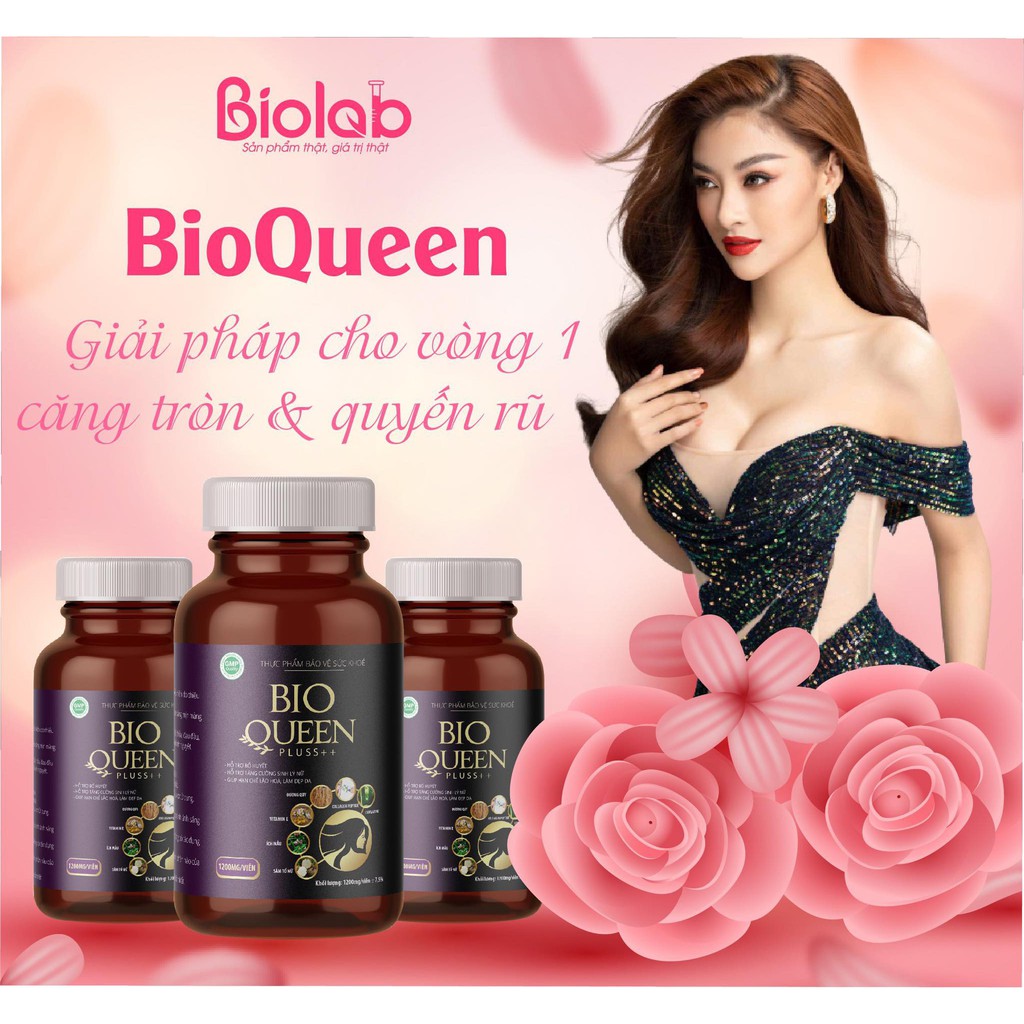 (Hộp 45 viên) BIOQUEEN PLUSS - TĂNG CƯỜNG NỘI TIẾT TỐ NỮ, KHÔ HẠN, LÃO HÓA, ĐẸP DA, GIẢM SẠM NÁM - WOOGROUP | BigBuy360 - bigbuy360.vn