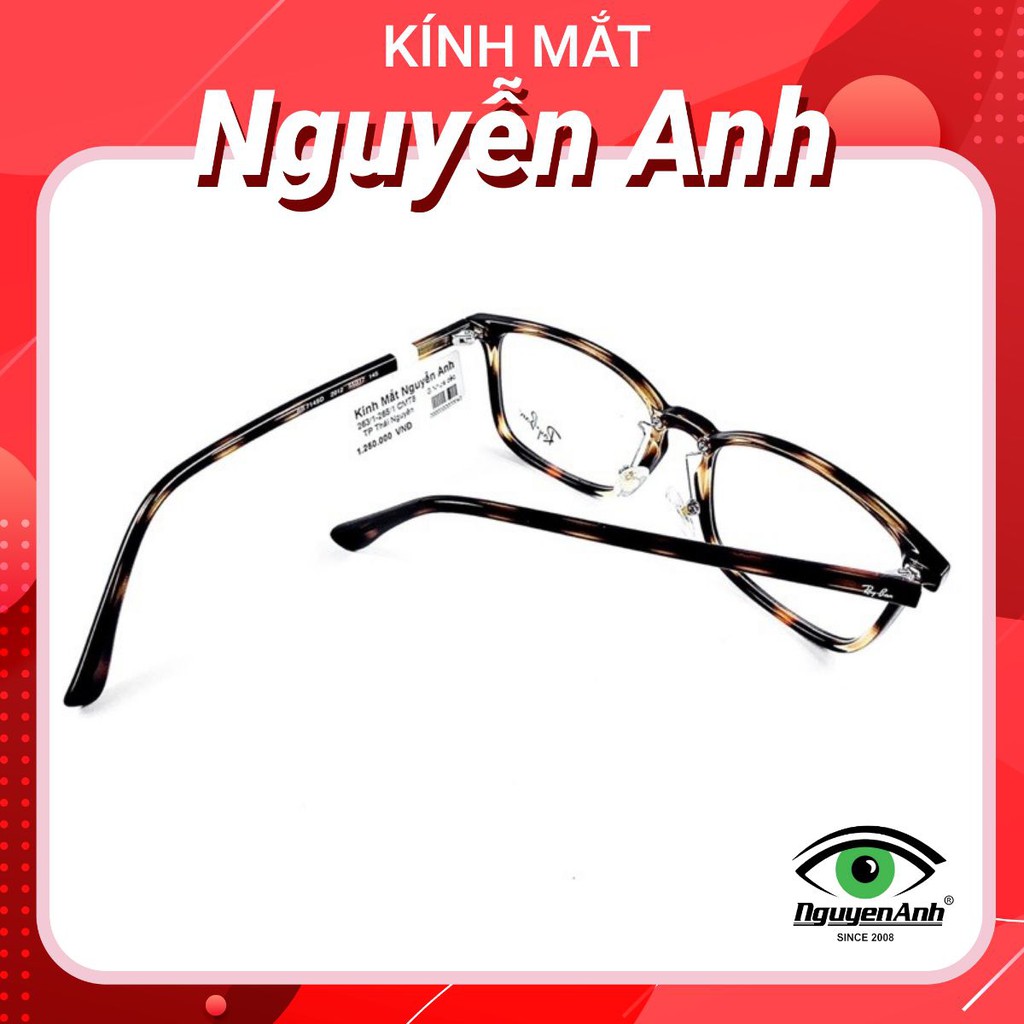 [Ảnh thật+Free ship] gọng kính cận màu hổ phách cao cấp unisex RB7149D 2012