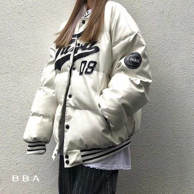 Áo Phao Bóng Chày Siêu Dày Unisex