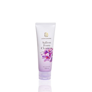 Sữa rửa mặt nhụy hoa nghệ tây SAFFRON FOAM CLEANSING 120ML LAURA SUNSHINE NHẬT KIM ANH
