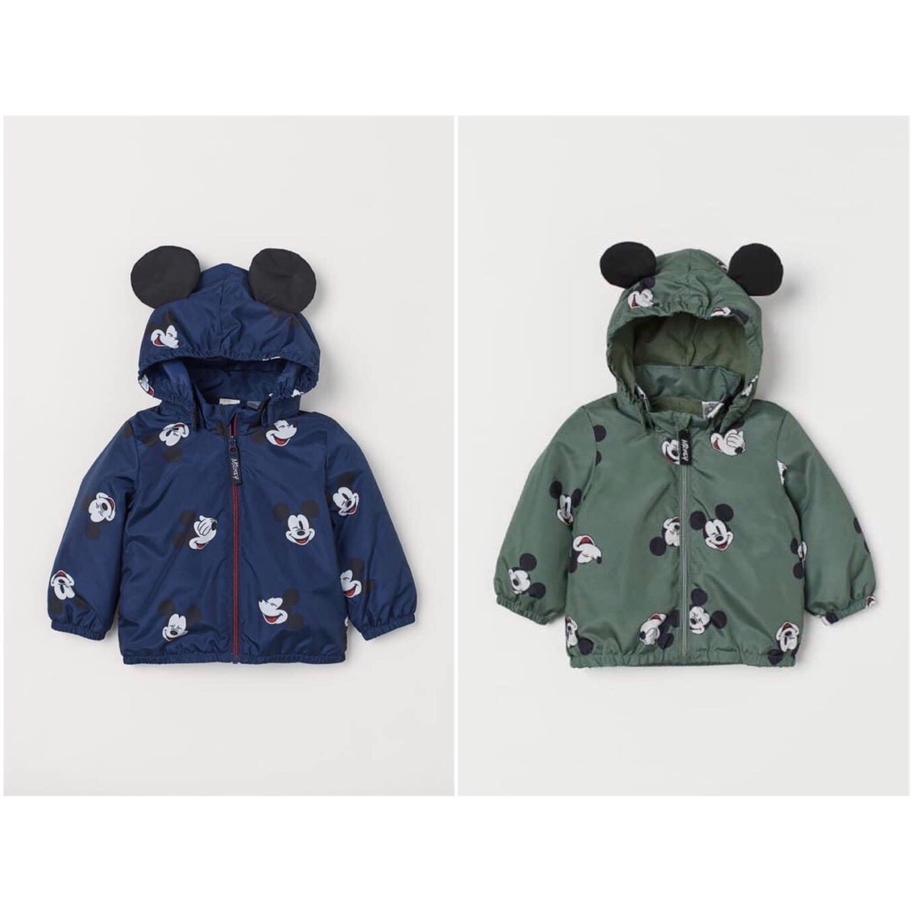 [H&amp;M AUTH] Áo gió micky bé trai HM Auth săn sale