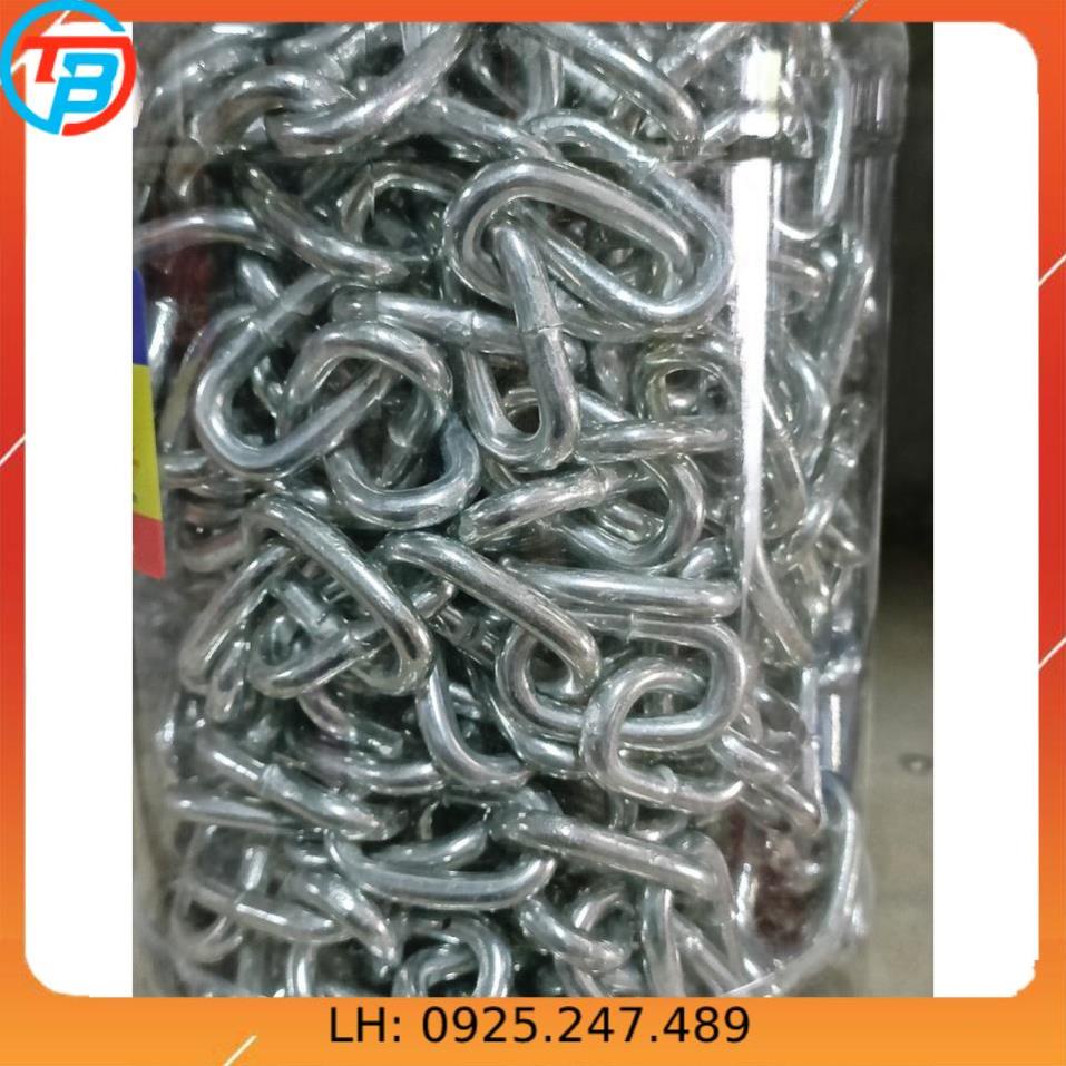 Dây xích sắt mạ kẽm [ Phi 6mm ] CÁP THÉP Thái Bình VinàN