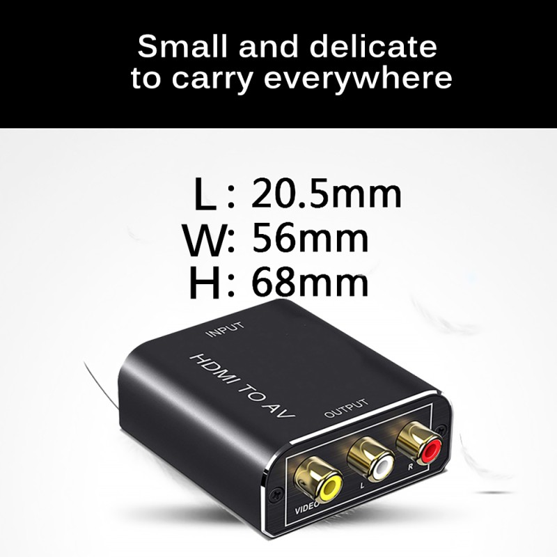 Đầu Chuyển Đổi Từ Lr03 - Hdmi Sang Av Audio Video