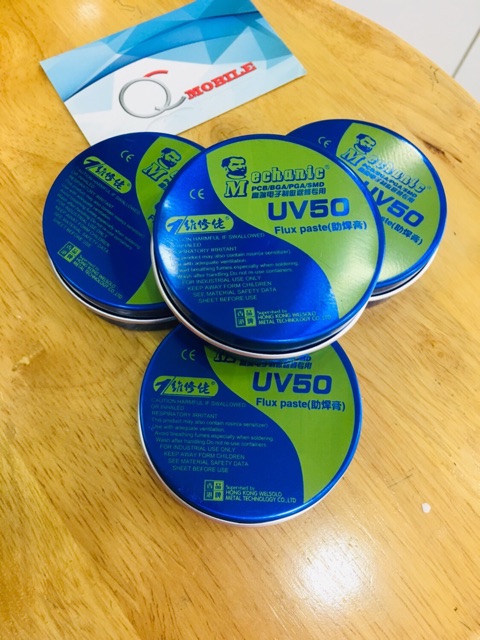 Mỡ hàn vàng UV50 Mechanic