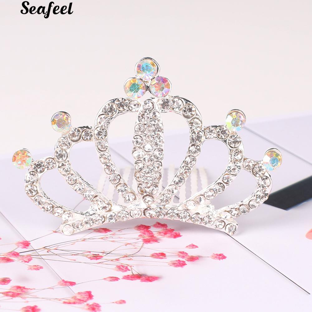 Vương miện kim cương giả trang trí sinh nhật cho bé gái