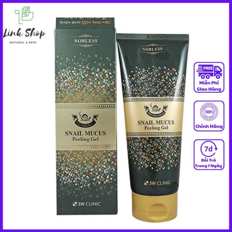 Tẩy tế bào chết ốc sên - Snail Mucus Peeling Gel 3w Clinic